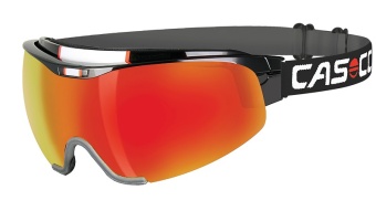 Визор CASCO SPIRIT CARBONIC black-red L