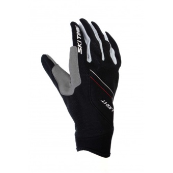 Перчатки SKI TIME RACE 1.0 Black/White