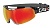 Визор CASCO SPIRIT CARBONIC black-red L