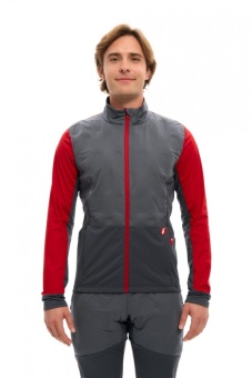 Куртка BIVIUM КЛАССИК 2.0 мужская, графитовый/красный