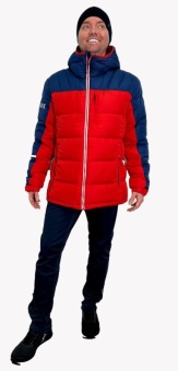 Куртка пуховая MOAX Club Team мужская, красный