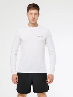 Лонгслив MOAX RUN LITE мужской, белый