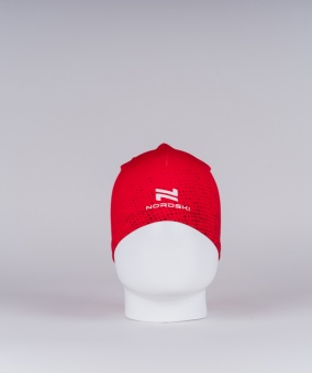 Шапка NORDSKI PRO Red/Black, красный/черный