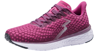 Кроссовки 361° FIERCE W 2 бордовый/белый