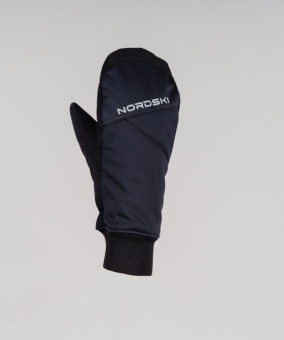 Варежки NORDSKI ARCTIC Black Jr WS детские, черный