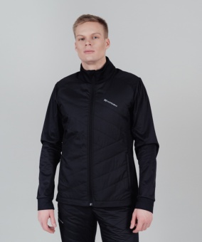 Жилет NORDSKI HYBRID Black мужской, черный
