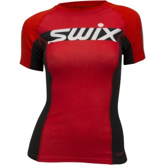 Футболка SWIX RaceX Carbon SS женская, красный